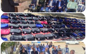 توزیع 700 پک آموزشی به دانش آموزان شهرستان خوشاب توزیع 700 پک آموزشی به دانش آموزان شهرستان خوشاب